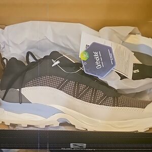 Black and Gray Athletic Shoes